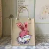 Bolsa de Celebridade da Internet, Bolsa de Feltro, Sacola de Compras, Sacola de Presente, Bolsa Tote de Feltro Simples Espessa, Bolsa de Feltro de Grande Capacidade