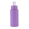 Copo Térmico de Aço Inoxidável Transfronteiriço Portátil de Grande Capacidade com Canudo Copo de Água Esportivo de Aço Inoxidável Americano para Manutenção de Frio Personalização