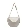 2026 Nuevo Bolso Sencillo Versátil Bajo el Brazo Color Sólido Moda Diseño Femenino Estilo Coreano Nicho Bolso Cruzado para el Trabajo