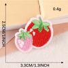 Bordado por Computadora Pastel de Frutas Flor Ropa Infantil Accesorios Accesorios Parche DIY Fresa Piña Pegatinas de Tela Bordadas