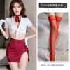 Lingerie Sexy Feminina Puro Desejo Apaixonada Uniforme de Aeromoça Personagem Roupa Sexy Fenda Profunda Seios Pequenos Tentação Pijama 6235