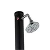 Columna de Ducha Solar 20L Negra Exterior Playa Surf Ducha Redonda Columna de Ducha Caliente