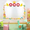 Decoración de tablero de anuncios para el aula lista de la gloria diseño de aula de jardín de infantes pegatinas de pared rincón sanitario del estudiante no tejido bricolaje