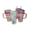 Suministros del Fabricante Vasos de Plástico Ps para Parejas de 750 ml, Vasos para Coche con Asas, Vasos de Plástico de Gran Capacidad para Vehículos