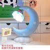 Luz Noturna Presente de Aniversário Menina Luminária de Mesa Quarto Lâmpada de Dormir Crianças Luminária de Cabeceira Menina Fofa Pequena Luminária de Mesa Vela Excelente