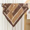 Novo lenço quadrado vintage paisley 90cm mais vendido, lenço de seda artificial, lenço fino color-blocking para a cabeça, lenço versátil, xale decorativo