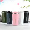 Taza de Café Estilo Europeo Transfronteriza Termo de Viaje Taza de Regalo de Acero Inoxidable Aislamiento Simple Vacío Doble Capa Taza Artesanal