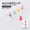 Soporte para uñas japonés para práctica de arte de uñas, soporte para uñas con base de diamante, piezas de arcilla para uñas, estante de práctica para exhibición de trabajos de arte de uñas de barro