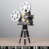 Modelo de TV Retro, Teléfono Nostálgico, Fonógrafo, Radio, Cámara, Proyector, Accesorios para Disparos, Artículos Decorativos