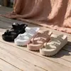 2026 Novo Estilo Chinelos Plataforma Cuña Sola Grossa Sandálias Plataforma Eva Duráveis Exportação Casal Feminino Verão