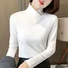 Una generación de mujeres otoño e invierno 2024 nuevo doble cara terciopelo alemán cálido camisa manga larga color sólido camisa base camisa wholesale