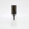 Tubo de brillo labial Mingli Packaging con cabeza de pelo grande, tapa redonda, botella cuadrada, botella de inyección, tirador, soplado, punto GH211-Y