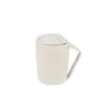 Taza Creativa de Boca Inclinada Hecha de Paja de Trigo, Taza Simple y Ecológica para Preparar Té con Filtro, Venta Directa del Fabricante, Se Puede Imprimir con Logo