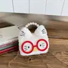 Monedero de Dibujos Animados para Niños 2026 Bolso Pequeño Cuadrado de Niña con Cadena para Hombro Cruzado Bolso de Invierno de Felpa