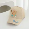 Novos Bonés de Baseball Fofos para Bebês Meninas no Atacado, Bonés Infantis Adoráveis em Estilo Cartoon, Disponíveis em Várias Cores, Chapéus de Sol