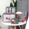 [Gran Venta] Set de Bolsas de Almacenamiento para Viaje Bolsa de Almacenamiento de Seis Piezas Almacenamiento de Equipaje Bolsa Organizadora Impermeable Bolsa de Almacenamiento