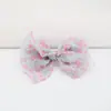 Novos Presilhas de Cabelo de Verão para Pais e Filhos com Laço Floral de Renda, Presilhas Doces e Fofas para a Parte de Trás da Cabeça, Acessórios de Cabelo