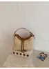 Bolsa de Palha Tecida com Cordão Transversal para Mulheres, Bolsa de Palha com Zíper para Ombro e Transversal, Bolsa de Palha para Mulheres