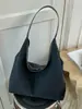 Bolsa de Lona Rayada de Gran Capacidad para el Trayecto Diario Mujer 2026 Nueva Moda Versátil Bolso de Hombro Único Bolso Tote para Salir y Trabajar