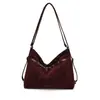 Bolso de hombro transfronterizo de cuero mate, gran capacidad, estilo casual, bolso tote vintage para el día a día, bolso personalizado para mujer
