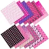 Precio Fijo12 Hojas de Compra Directa Transfronteriza Papel para Material de Diario Puntos Negros Rosa Barbie Papel para Material de Diario Dulce Chica