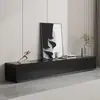 2026 Novo Estilo Creme Madeira Maciça Gabinete de TV Sala de Estar Casa Pequeno Apartamento Estilo Mesa de Centro Gabinete de TV Combinação
