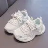 Zapatos para Niña 2026 Nuevos Tenis de Primavera y Otoño para Niño Zapatos de Princesa Suela Suave Zapatos Blancos Tipo Papá Zapatillas de Correr para Niña