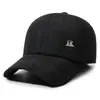 Nuevo Sombrero de Pato de Terciopelo Plus para Hombre de Invierno Engrosado Cálido Protección para los Oídos Estilo Papá Mediana Edad y Ancianos Gorra de Béisbol Resistente al Viento