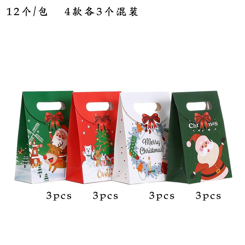 翻盖立体手提袋