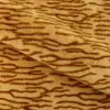 Mink Dorado Pequeño Tela Estampada de Visón Europeo Tela de Felpa Alta y Baja Rayas Estampadas Juguetes Ropa Materiales para Zapatos Bolsas en Stock