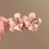 Há Algumas Flores de Glicínia! Grampo de Cabelo Flor Roxa Estético para Mulheres, Novo Estilo 2025 Presilha para Franja, Presilha Lateral Versátil com Argola