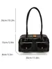 Bolsa de Axila Tendência Transfronteiriça Estilo Novo Primavera 2026 Textura Fashionável Bolsa de Ombro Único Elegante para o Trabalho Versátil Bolsa de Mão Feminina