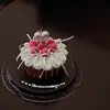 2.14 Día de San Valentín de Celebridad de Internet Hermosa Vela de Amor en Forma de Corazón Decoración de Pastel Enchufe para la Confesión y Decoración de Aniversario de Parejas