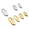 Directo de fábrica acero de titanio 316L hebilla japonesa dorada hebilla japonesa pulida pulsera hebilla de collar accesorios para joyería DIY