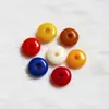 8*3.5mm Resina Imitación Cera de Abeja Lapislázuli Rojo del Sur Imitación Marfil Separador Separador Accesorios para Joyería Venta al por Mayor
