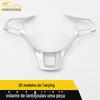 Anteke é adequado para 20 tipos de carro com detecção de sombra, emblema do volante, adesivo decorativo para volante cromado Volkswagen com detecção de sombra