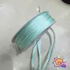 Cinta Plateada de Doble Cara Galaxia Brillante Importada de Japón Material para Lazos Accesorios para el Cabello Hechos a Mano DIY Accesorios para Sombrero de Paja