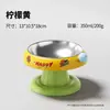Comedero para gatos de acero inoxidable transfronterizo, esquema de colores dopamina antideslizante, comedero elevado, cuenco para gatos, cuenco para perros, cuenco para mascotas, accesorios para mascotas