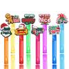 Nuevas Pajitas de Invierno Navideñas Accesorios de Pajita con Temática Festiva Paquete de Regalo Combinación Transfronterizo Amazon Aliexpress