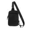 Bolsa Transversal Esportiva Tendência, Bolsa de Ombro Moda Verão, Bolsa de Peito Casual Ru Ying, Bolsa para Celular, Bolsa de Peito Leve para Casal