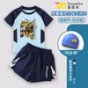 Traje de Baño de Dos Piezas Nuevo 2025 para Niños Transformers Bumblebee Infantil de Secado Rápido Protección Solar Traje de Baño Tendencia para Niños