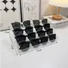 Caixa de Armazenamento para Óculos Acrílico Transparente Mesa Multi-Camadas Prateleira de Exibição para Óculos de Sol Armazenamento Divisória de Acrílico