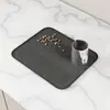 Tapete Drenante Multifuncional para Barra de Bar, Tapete para Tamper de Café, Tapete Protector Impermeable y Aislante para Superficie de Mesa de Comedor, Tapete de Silicona para Cafetera