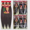 3X Cabelo Pré-Esticado Extensões de Cabelo Africano Tranças Grandes Ez Dreadlocks 26 Polegadas 90g*3 Fibra de Baixa Temperatura