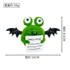 Venta Caliente Transfronteriza Lana Tejida a Crochet Fiesta de Halloween Regalo Sosteniendo Tarjeta Fantasma Decoración de Halloween Colgante de Halloween