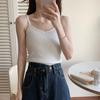Camiseta interior cálida con forro polar, chaleco térmico sin costuras engrosado, a prueba de frío, almacenamiento de calor, tirantes, ropa interior cálida para la piel para mujer