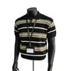 Nueva Camiseta de Hombre Jersey Sentido Común Caballo Casual Cuello Camisero Polo Hombre Ropa de Hombre Manga Corta Verano Tejido