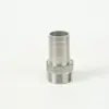 Conector Externo Sextavado de Aço Inoxidável 304 Aço Inoxidável para Perfuração e Rosqueamento Conector Pagoda de Aço Inoxidável Conector Sextavado de Couro