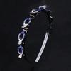 Trenza de Estrella de Celebridad de Internet con Flequillo Dentado Antideslizante Artefacto Fijo Accesorios para el Cabello Huecos Multicapa con Diamante para Niños y Adultos