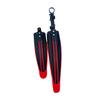 Guardabarros de bicicleta de montaña de dos colores guardabarros de bicicleta deflector de agua accesorios para guardabarros guardabarros dragón volador ciclismo
